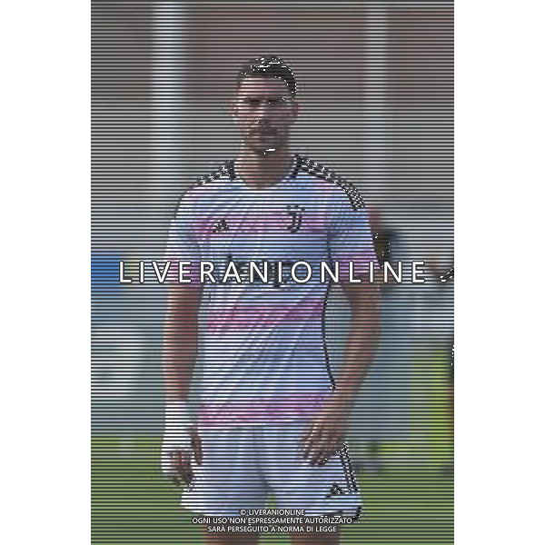 TVMV-Torino 15.07.2023 Continassa © Manuela Viganti/Agenzia Aldo Liverani Allenamento Juventus ritiro estivo 2023/2024 Nella foto: dusan vlahovic ©Viganti/AGENZIA ALDO LIVERANI SAS