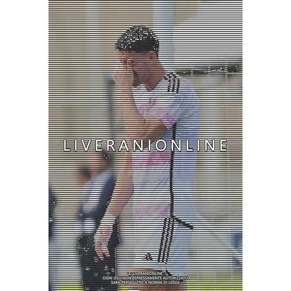 TVMV-Torino 15.07.2023 Continassa © Manuela Viganti/Agenzia Aldo Liverani Allenamento Juventus ritiro estivo 2023/2024 Nella foto: dusan vlahovic ©Viganti/AGENZIA ALDO LIVERANI SAS