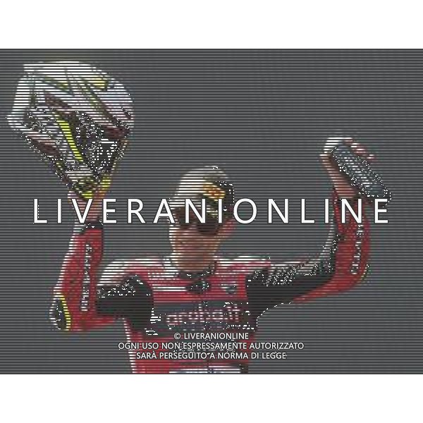 IMOLA 15 07 2023 AUTODROMO ENZO E DINO FERRARI CAMPIONATO DEL MONDO SUPERBIKE GARA 1 VINCITORE ALVARO BAUTISTA DUCATI NELLA FOTO ALVARO BAUTISTA ©SANNA/AGENZIA ALDO LIVERANI SAS