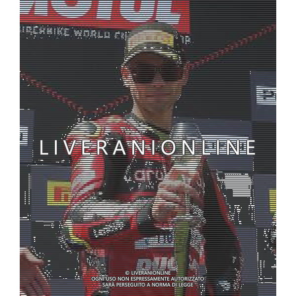 IMOLA 15 07 2023 AUTODROMO ENZO E DINO FERRARI CAMPIONATO DEL MONDO SUPERBIKE GARA 1 VINCITORE ALVARO BAUTISTA DUCATI NELLA FOTO ALVARO BAUTISTA ©SANNA/AGENZIA ALDO LIVERANI SAS