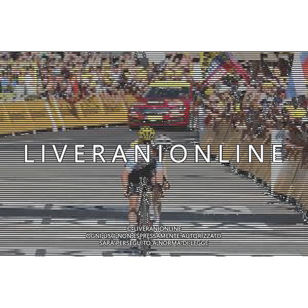15-07-2023 Tour De France; Tappa 14 Annemasse - Morzine; 2023, Uae Emirates; 2023, Jumbo - Visma; Pogacar, Tadej; Vingegaard, Jonas; Morzine; ©SIROTTI / AGENZIA ALDO LIVERANI SAS