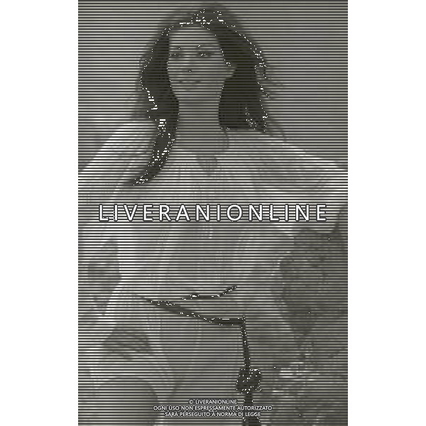 NEG--1970 TAORMINA-RETROSPETTIVA EDWIGE FENECH ATTRICE NELLA FOTO EDWIGE FENECH AG ALDO LIVERANI SAS