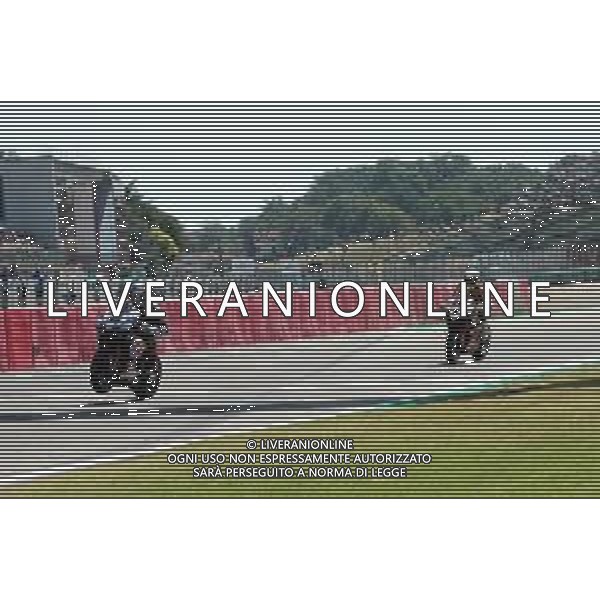 IMOLA 16 07 2023 AUTODROMO ENZO E DINO FERRARI SUPERBIKE 2023 SUPERPOLE RACE VINTA DA TOPRAK RAZGATLIOGLU NELLA FOTO ARRIVO TOPRAK RAZGATLIOGLU E ALVARO BAUTISTA ©SANNA / AGENZIA ALDO LIVERANI SAS
