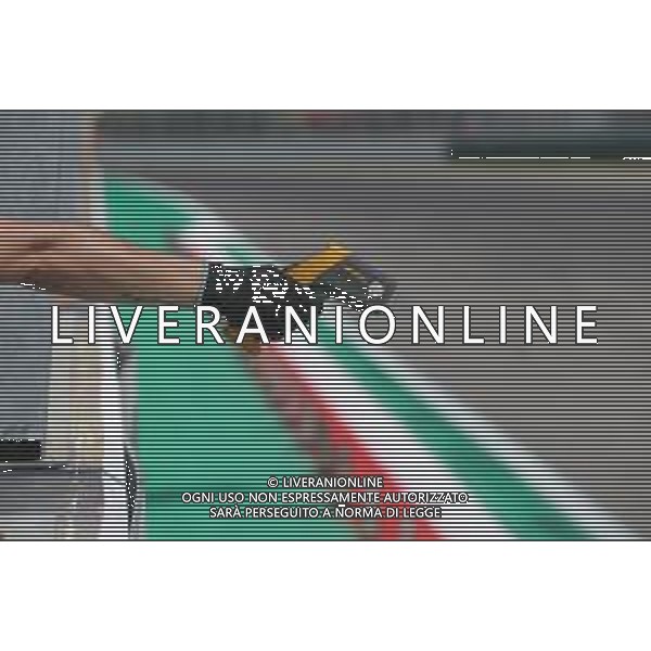 IMOLA 16 07 2023 AUTODROMO ENZO E DINO FERRARI CAMPIONATO DEL MONDO SUPERBIKE GARA 2 VINCITORE TOPRAL RAZGATLIOGLU NELLA FOTOTRMOMETRO PER MISURARE TEMPERATURA DELL\'ASFALTO FOTOGIANNI SANNA-AG ALDO LIVERANI SAS