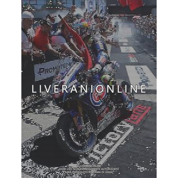 IMOLA 16 07 2023 AUTODROMO ENZO E DINO FERRARI CAMPIONATO DEL MONDO SUPERBIKE GARA 2 VINCITORE TOPRAL RAZGATLIOGLU NELLA FOTO TOPRAK RAZGATLIOGLU FOTOGIANNI SANNA-AG ALDO LIVERANI SAS