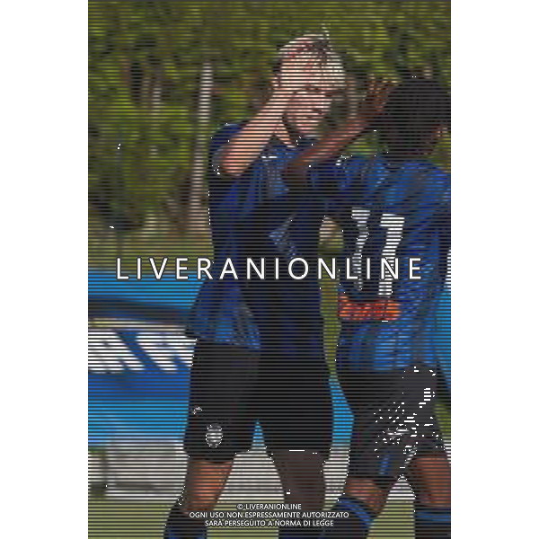 Esultanza dopogol rasmus hojlund - ATALANTA - RAPPRESENTATIVA CITTA\' DI CLUSONE AMICHEVOLE PRECAMPIONATO 16.07.2023 ©PAOLO GIAMPIETRI/AGENZIA ALDO LIVERANI SAS