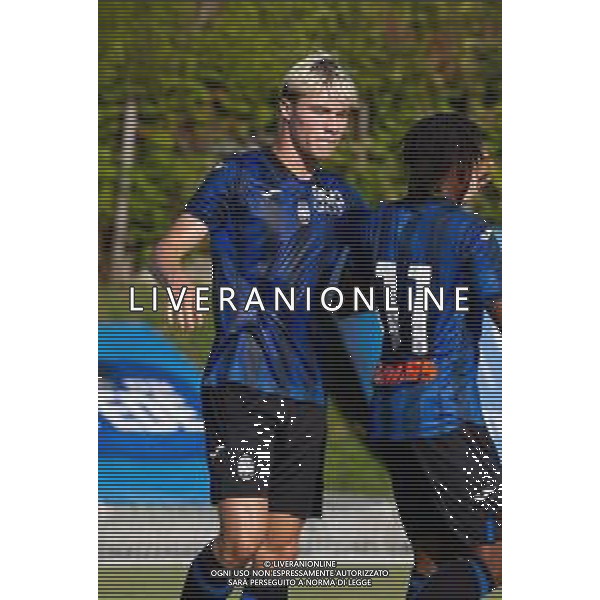 Esultanza dopogol rasmus hojlund - ATALANTA - RAPPRESENTATIVA CITTA\' DI CLUSONE AMICHEVOLE PRECAMPIONATO 16.07.2023 ©PAOLO GIAMPIETRI/AGENZIA ALDO LIVERANI SAS
