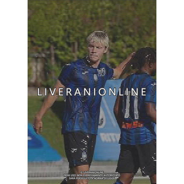 Esultanza dopogol rasmus hojlund - ATALANTA - RAPPRESENTATIVA CITTA\' DI CLUSONE AMICHEVOLE PRECAMPIONATO 16.07.2023 ©PAOLO GIAMPIETRI/AGENZIA ALDO LIVERANI SAS