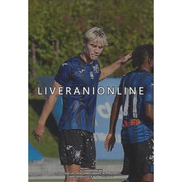 Esultanza dopogol rasmus hojlund - ATALANTA - RAPPRESENTATIVA CITTA\' DI CLUSONE AMICHEVOLE PRECAMPIONATO 16.07.2023 ©PAOLO GIAMPIETRI/AGENZIA ALDO LIVERANI SAS