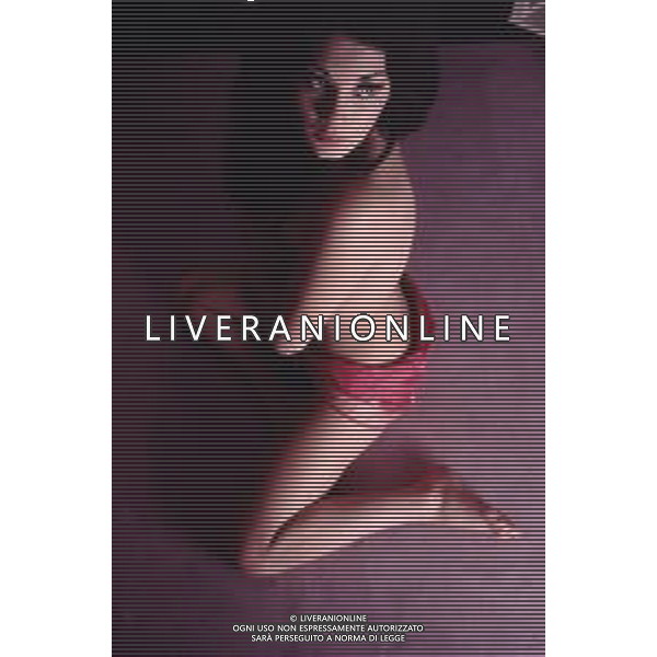 DIAP-RETROSPETTIVA EDWIGE FENECH ATTRICE NELLA FOTO EDWIGE FENECH AG ALDO LIVERANI SAS