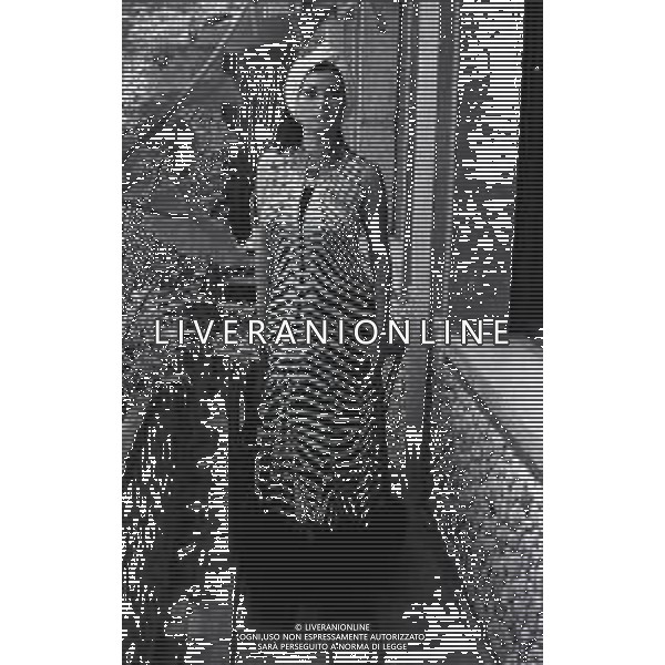 NEG--1970 TAORMINA-RETROSPETTIVA EDWIGE FENECH ATTRICE NELLA FOTO EDWIGE FENECH AG ALDO LIVERANI SAS