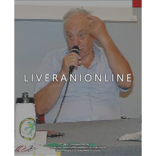 IMOLA 18 07 2023 AUTODROMO ENZO E DINO FERRARI CONFERNZA STAMPA 27 GP FABBI ORGANIZZATO DALLA CICLISTICA SANTERNO NELLA FOTO ILARIO ROSSI FONDATORE DELLA CICLISTICA SANTERNO FOTO GIANNI SANNA-AG ALD LIVERANI SAS