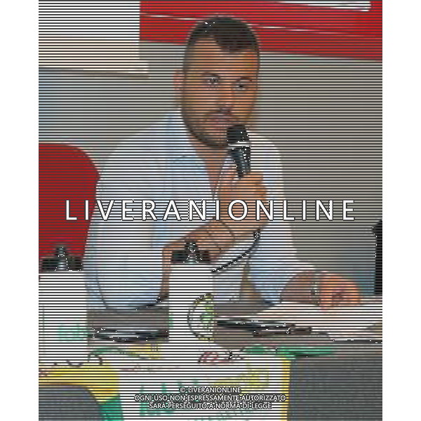 IMOLA 18 07 2023 AUTODROMO ENZO E DINO FERRARI CONFERNZA STAMPA 27 GP FABBI ORGANIZZATO DALLA CICLISTICA SANTERNO NELLA FOTO SINDACO DI IMOLA MARCO PANIERI FOTO GIANNI SANNA-AG ALD LIVERANI SAS