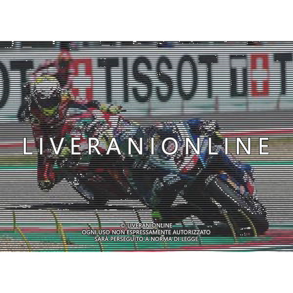 IMOLA 15 07 2023 AUTODROMO ENZO E DINO FERRARI SUPERBIKE GARA 1 NELLA FOTO TOPRAK RAZGATLIOGLU E ALVARO BAUTISTA FOTO GIANNI SANNA-AG ALDO LIVERANI SAS