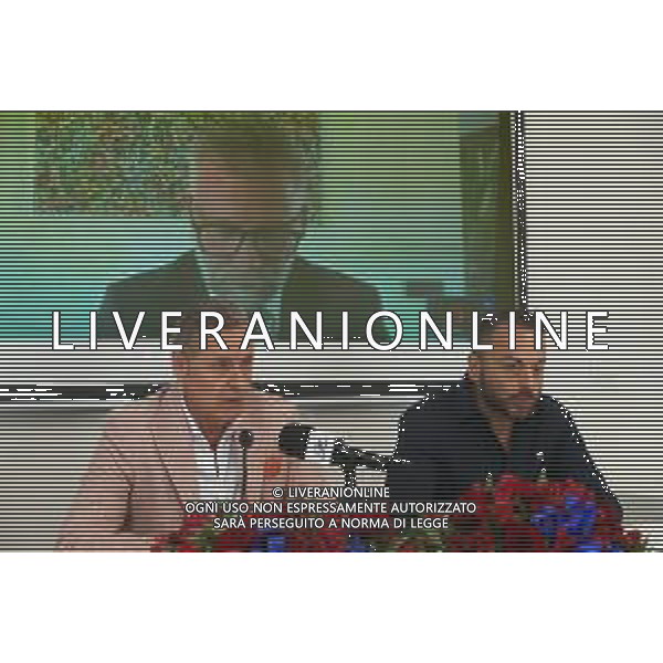 IMOLA 19 07 2023 IMOLESE CALCIO SERIE D CONFERENZA STAMPA PRESENTAZIONE DELLA NUOVA SOCIETA\' NELLA FOTO PRESIDENTE DELL\'IMOLESE CALCIO DOMENICO ALTOMONTE E DIRETTORE GENERALE DELL\'IMOLESE CALCIO ULISSE SAVINI ©SANNA/Agenzia Aldo Liverani Sas