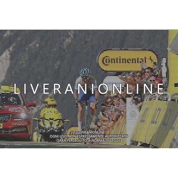 19-07-2023 Tour De France; Tappa 17 Saint Gervais - Mont Blanc - Courchevel; 2023, Jayco - Alula; Yates, Simon; Col De La Loze; ©SIROTTI/Agenzia Aldo Liverani Sas