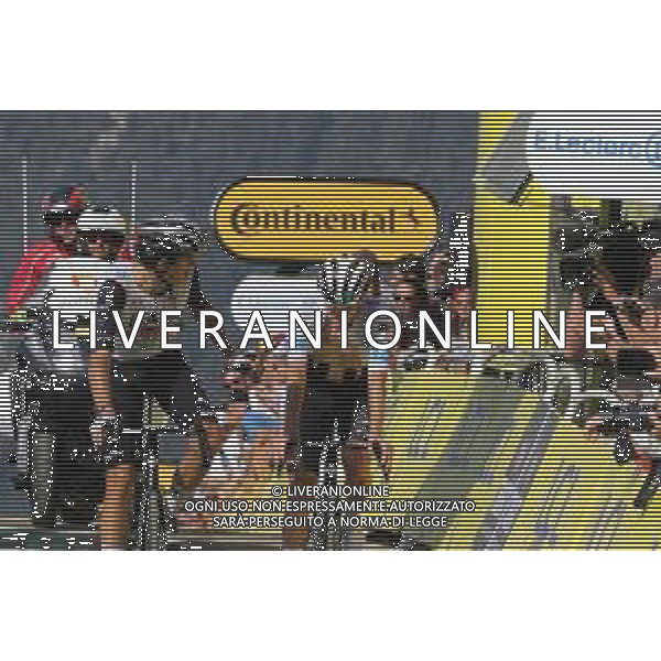19-07-2023 Tour De France; Tappa 17 Saint Gervais - Mont Blanc - Courchevel; 2023, Uae Emirates; Soler, Marc; Pogacar, Tadej; Col De La Loze; ©SIROTTI/Agenzia Aldo Liverani Sas