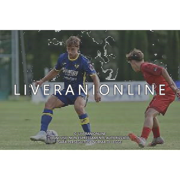 Filippo Terracciano (Hellas Verona) Hellas Verona vs Top22 Calcio Veronese gara amichevole Mezzano (TN) 20-07-2023 Centro Sportivo Intercomunale foto Roberto Garavaglia/ag. Aldo Liverani sas