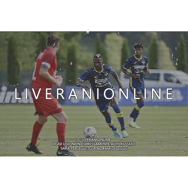 Martin Hongla (Hellas Verona) Hellas Verona vs Top22 Calcio Veronese gara amichevole Mezzano (TN) 20-07-2023 Centro Sportivo Intercomunale foto Roberto Garavaglia/ag. Aldo Liverani sas