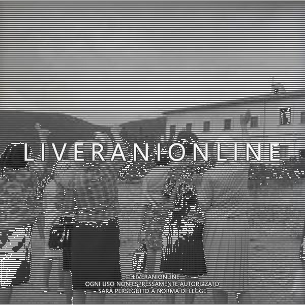 NEG-1964 SAN GIOVANNI ROTONDO IL SANTUARIO SANTA MARIA DELLE GRAZIE PAESE DOVE I CREDENTI SI RECANO PER LA VISITA A PADRE PIO AG ALDO LIVERANI SAS