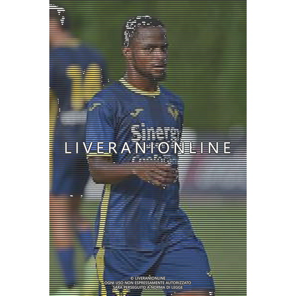 Yayah Kallon (Hellas Verona) Hellas Verona vs Top22 Calcio Veronese gara amichevole Mezzano (TN) 20-07-2023 Centro Sportivo Intercomunale foto Roberto Garavaglia/ag. Aldo Liverani sas/Agenzia Aldo Liverani Sas