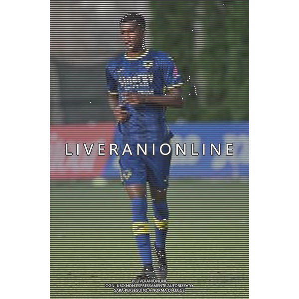 Siren Diao Balde (Hellas Verona) Hellas Verona vs Top22 Calcio Veronese gara amichevole Mezzano (TN) 20-07-2023 Centro Sportivo Intercomunale foto Roberto Garavaglia/ag. Aldo Liverani sas /Agenzia Aldo Liverani Sas