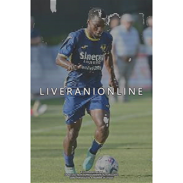 Yayah Kallon (Hellas Verona) Hellas Verona vs Top22 Calcio Veronese gara amichevole Mezzano (TN) 20-07-2023 Centro Sportivo Intercomunale foto Roberto Garavaglia/ag. Aldo Liverani sas /Agenzia Aldo Liverani Sas