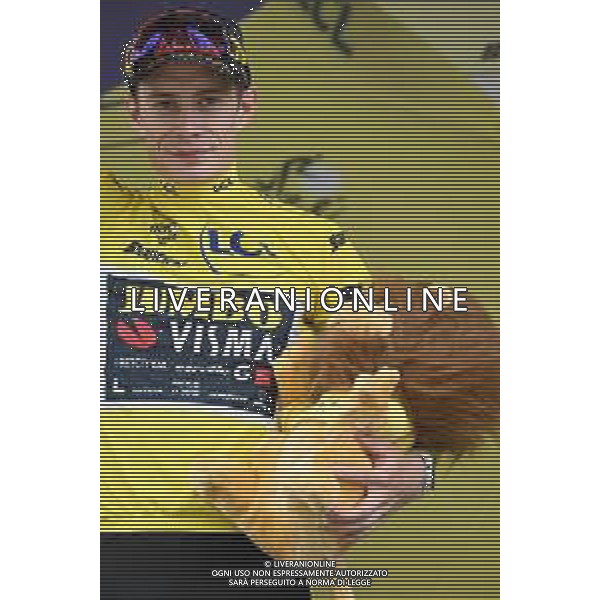 21-07-2023 Tour De France; Tappa 19 Moirans En Montagne - Poligny; 2023, Jumbo - Visma; Vingegaard, Jonas; Poligny; ©SIROTTI / AGENZIA ALDO LIVERANI SAS