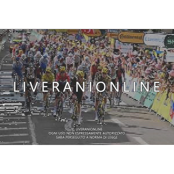 21-07-2023 Tour De France; Tappa 19 Moirans En Montagne - Poligny; 2023, Jumbo - Visma; Vingegaard, Jonas; Van Baarle, Dylan; Poligny; ©SIROTTI / AGENZIA ALDO LIVERANI SAS