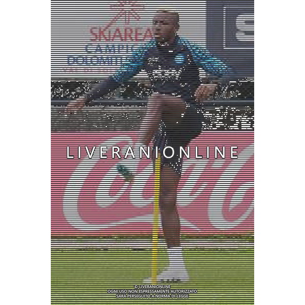 RITIRO NAPOLI DIMARO ALLENAMENTO 21.07.2023 NELLA FOTO: Victor Osimhen FOTO MOSCA/AGENZIA ALDO LIVERANI/ AGENZIA ALDO LIVERANI SAS