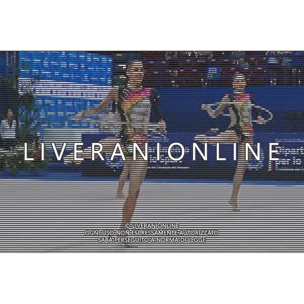 TVRG Coppa Mondo Ginnastica Ritmica nella foto le Farfalle - la squadra Nazionale Italiana di Ginnastica Ritmica Assago (MI) 21-07-2023 Coppa del Mondo di Ginnastica Ritmica foto Roberto Garavaglia/ag. Aldo Liverani sas/AGENZIA ALDO LIVERANI SAS