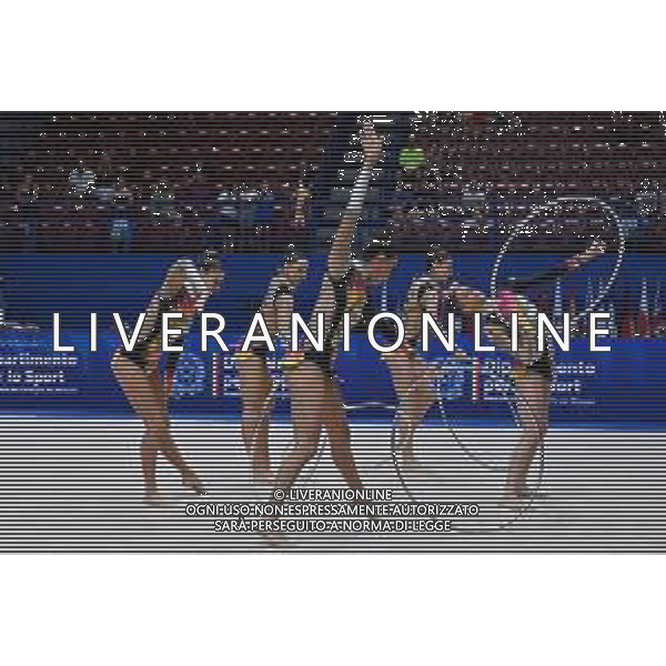 TVRG Coppa Mondo Ginnastica Ritmica nella foto le Farfalle - la squadra Nazionale Italiana di Ginnastica Ritmica Assago (MI) 21-07-2023 Coppa del Mondo di Ginnastica Ritmica foto Roberto Garavaglia/ag. Aldo Liverani sas/AGENZIA ALDO LIVERANI SAS