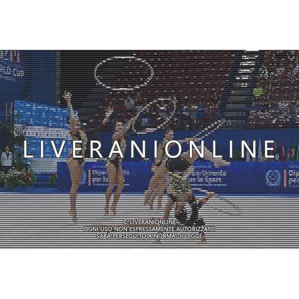 TVRG Coppa Mondo Ginnastica Ritmica nella foto le Farfalle - la squadra Nazionale Italiana di Ginnastica Ritmica Assago (MI) 21-07-2023 Coppa del Mondo di Ginnastica Ritmica foto Roberto Garavaglia/ag. Aldo Liverani sas/AGENZIA ALDO LIVERANI SAS