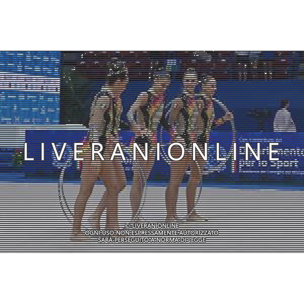 TVRG Coppa Mondo Ginnastica Ritmica nella foto le Farfalle - la squadra Nazionale Italiana di Ginnastica Ritmica Assago (MI) 21-07-2023 Coppa del Mondo di Ginnastica Ritmica foto Roberto Garavaglia/ag. Aldo Liverani sas/AGENZIA ALDO LIVERANI SAS