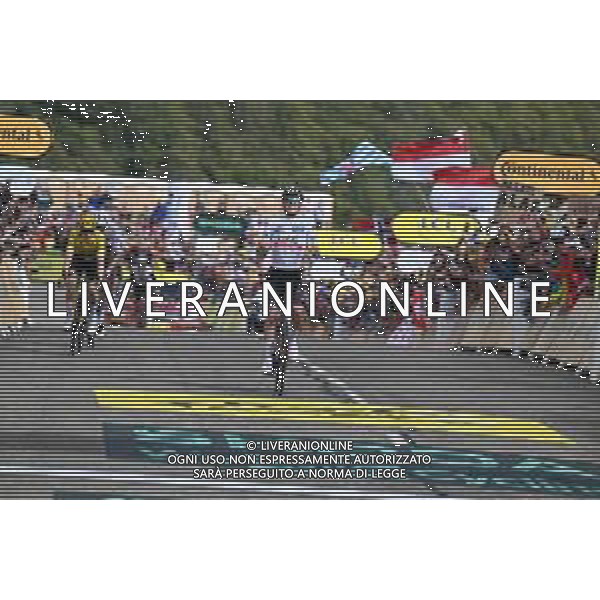 22-07-2023 Tour De France; Tappa 20 Belfort - Le Markstein; 2023, Uae Emirates; 2023, Jumbo - Visma; Pogacar, Tadej; Vingegaard, Jonas; Le Markstein; ©SIROTTI/AGENZIA ALDO LIVERANI SAS