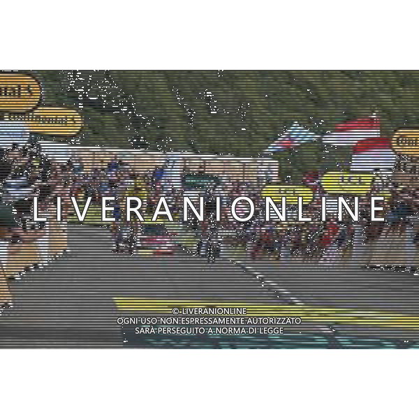 22-07-2023 Tour De France; Tappa 20 Belfort - Le Markstein; 2023, Uae Emirates; 2023, Jumbo - Visma; Pogacar, Tadej; Vingegaard, Jonas; Le Markstein; ©SIROTTI/AGENZIA ALDO LIVERANI SAS