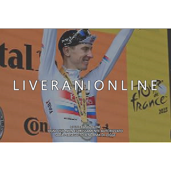 22-07-2023 Tour De France; Tappa 20 Belfort - Le Markstein; 2023, Uae Emirates; Pogacar, Tadej; Le Markstein; ©SIROTTI/AGENZIA ALDO LIVERANI SAS