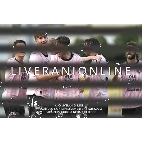 Edoardo Soleri (Palermo) esulta dopo il gol del 2 a 2 Bologna vs Palermo gara amichevole Rovereto (TN) 22-07-2023 Stadio Quercia foto Roberto Garavaglia/ag. Aldo Liverani sas /AGENZIA ALDO LIVERANI SAS