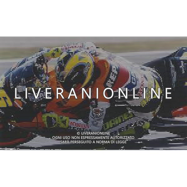 ST-RETROSPETTIVA VALENTINO ROSSI MOTOCICLISMO NELLA FOTO VALENTINO ROSSI AL MUGELLO NELL\'ANNO 2003 FOTO CONTROLUCE-AG ALDO LIVERANI SAS