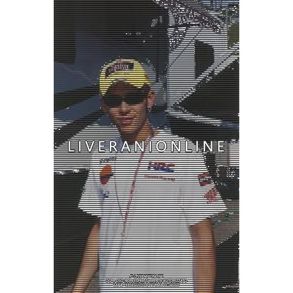 ST-RETROSPETTIVA VALENTINO ROSSI MOTOCICLISMO NELLA FOTO VALENTINO ROSSI AL MUGELLO NELL\'ANNO 2003 FOTO CONTROLUCE-AG ALDO LIVERANI SAS