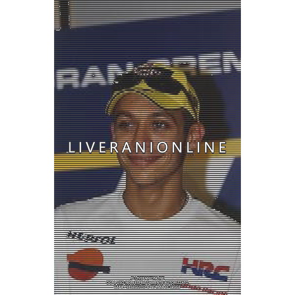 ST-RETROSPETTIVA VALENTINO ROSSI MOTOCICLISMO NELLA FOTO VALENTINO ROSSI AL MUGELLO NELL\'ANNO 2003 FOTO CONTROLUCE-AG ALDO LIVERANI SAS