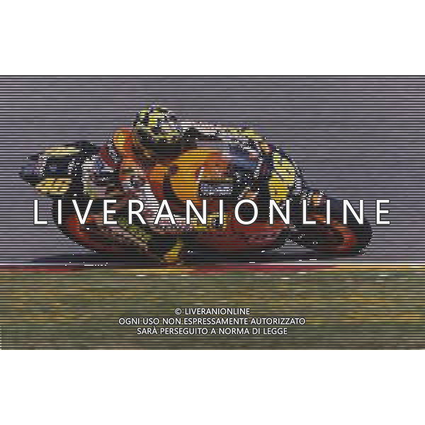 ST-RETROSPETTIVA VALENTINO ROSSI MOTOCICLISMO NELLA FOTO VALENTINO ROSSI AL MUGELLO NELL\'ANNO 2003 FOTO CONTROLUCE-AG ALDO LIVERANI SAS