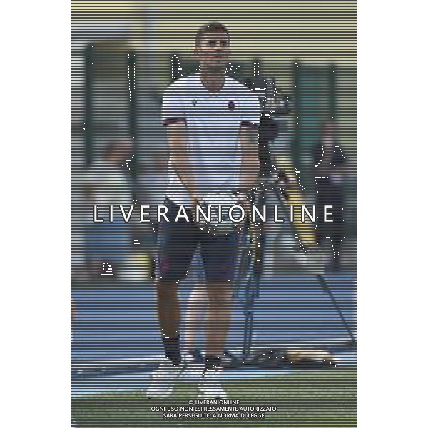 Thiago Motta allenatore Bologna Bologna vs Palermo gara amichevole Rovereto (TN) 22-07-2023 Stadio Quercia foto Roberto Garavaglia/ag. Aldo Liverani sas/AGENZIA ALDO LIVERANI SAS