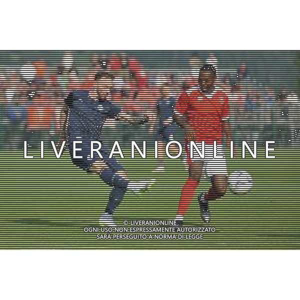 Lazio vs Triestina Amichevole precampionato - Stadio Zandegiacomo - Auronzo di Cadore 23-07-2023 nella foto Lazzari e Fofana FOTO FEDERICO GAETANO-AG ALDO LIVERANI SAS