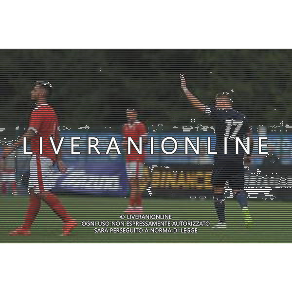 Lazio vs Triestina Amichevole precampionato - Stadio Zandegiacomo - Auronzo di Cadore 23-07-2023 nella foto Esultanza Ciro Immobile FOTO FEDERICO GAETANO-AG ALDO LIVERANI SAS