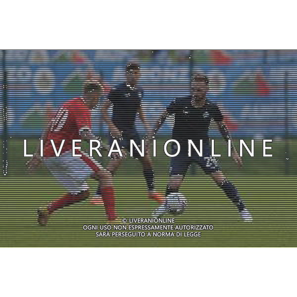 Lazio vs Triestina Amichevole precampionato - Stadio Zandegiacomo - Auronzo di Cadore 23-07-2023 nella foto Felici e Manuel Lazzari ©Federico Gaetano/AGENZIA ALDO LIVERANI SAS