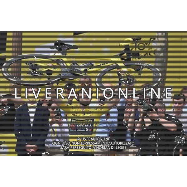 23-07-2023 Tour De France; Tappa 21 Saint Quentin En Yvelines - Paris; 2023, Jumbo - Visma; Vingegaard, Jonas; Paris; ©SIROTTI/AGENZIA ALDO LIVERANI SAS