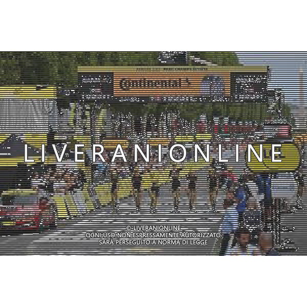 23-07-2023 Tour De France; Tappa 21 Saint Quentin En Yvelines - Paris; 2023, Jumbo - Visma; Vingegaard, Jonas; Van Baarle, Dylan; Paris; ©SIROTTI/AGENZIA ALDO LIVERANI SAS