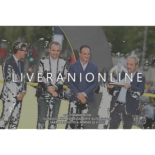23-07-2023 Tour De France; Tappa 21 Saint Quentin En Yvelines - Paris; Nardella, Dario; Manghi, Gianmaria; Cirio, Alberto; Lo Russo, Stefano; Paris; ©SIROTTI/AGENZIA ALDO LIVERANI SAS