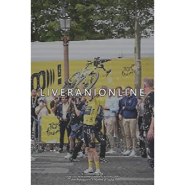 23-07-2023 Tour De France; Tappa 21 Saint Quentin En Yvelines - Paris; 2023, Jumbo - Visma; Vingegaard, Jonas; Paris; ©SIROTTI/AGENZIA ALDO LIVERANI SAS